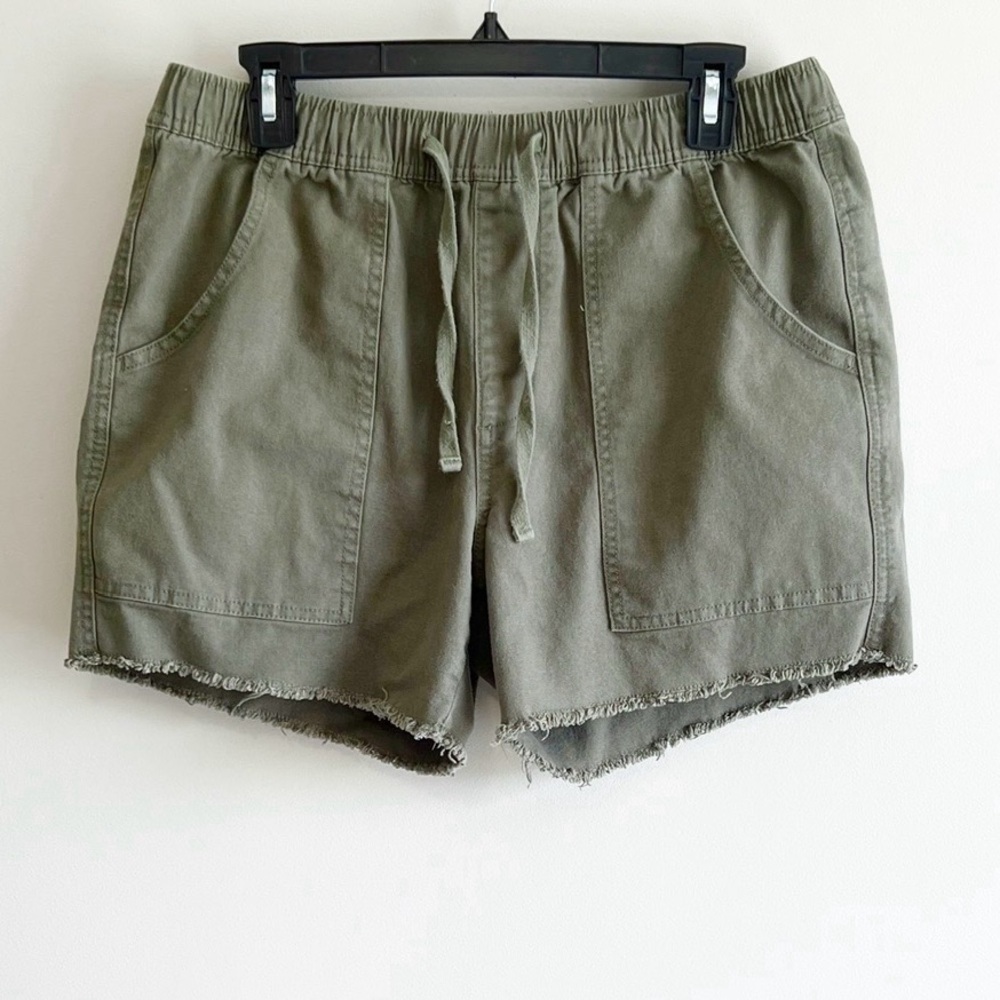 Katin Raw Edge Elastic Cotton Trail Shorts